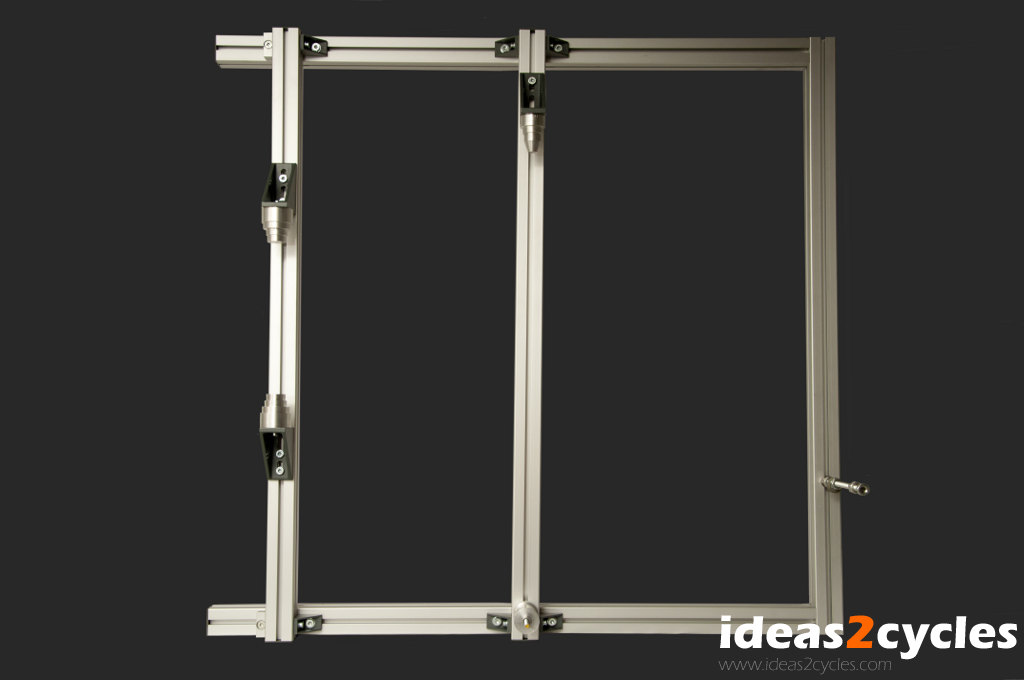 Simple Bicycle Frame Building Fixture by ideas2cycles